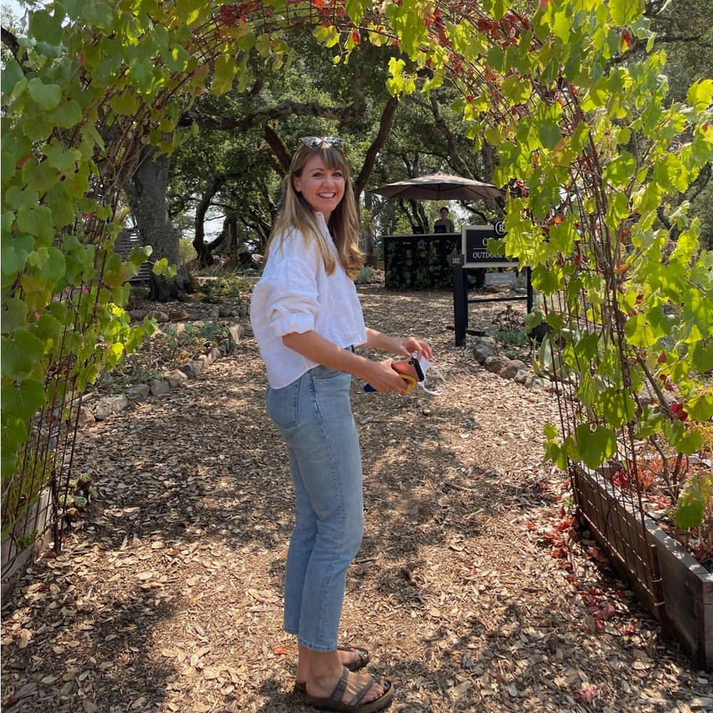 Everlane. The 90s Cheeky Jean. Size 28. Crop.